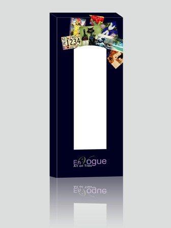 En Vogue - Art on Tiles Morning Rooster - Decorative Ceramic Art Tile - 6\"x16\" En Vogue