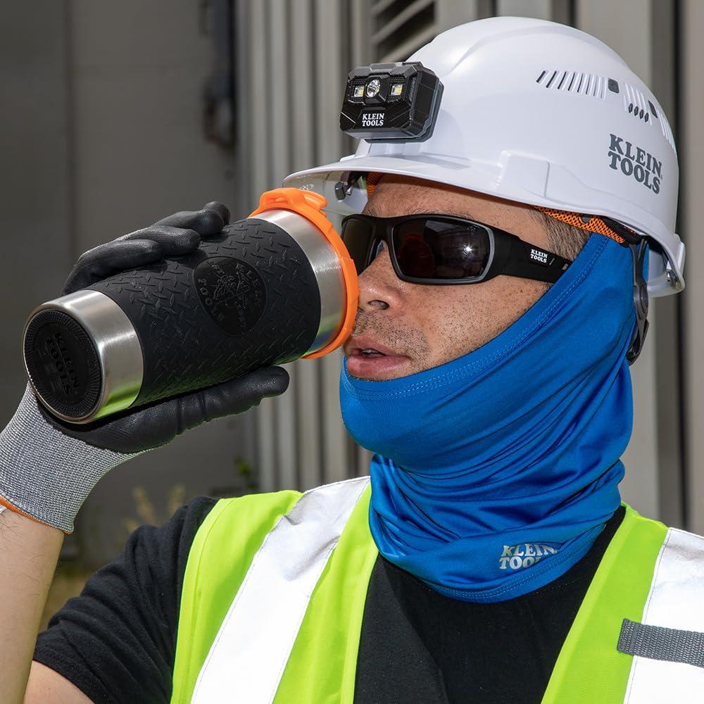 Klein Tools Klein Tools 80068 Cooler with Tumbler Kit with a 17-Quart Hard Cooler, 20-ounce Tumbler, and Bottle Opener, 3-Piece