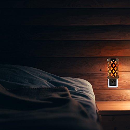 Himalayan glow Himalayan Glow Lattice Style Basket Salt Lamp Night Light with Pink Salt Chunks | 360 Degree Rotatable Wall Plug,Ideal Gift For Home Dcor