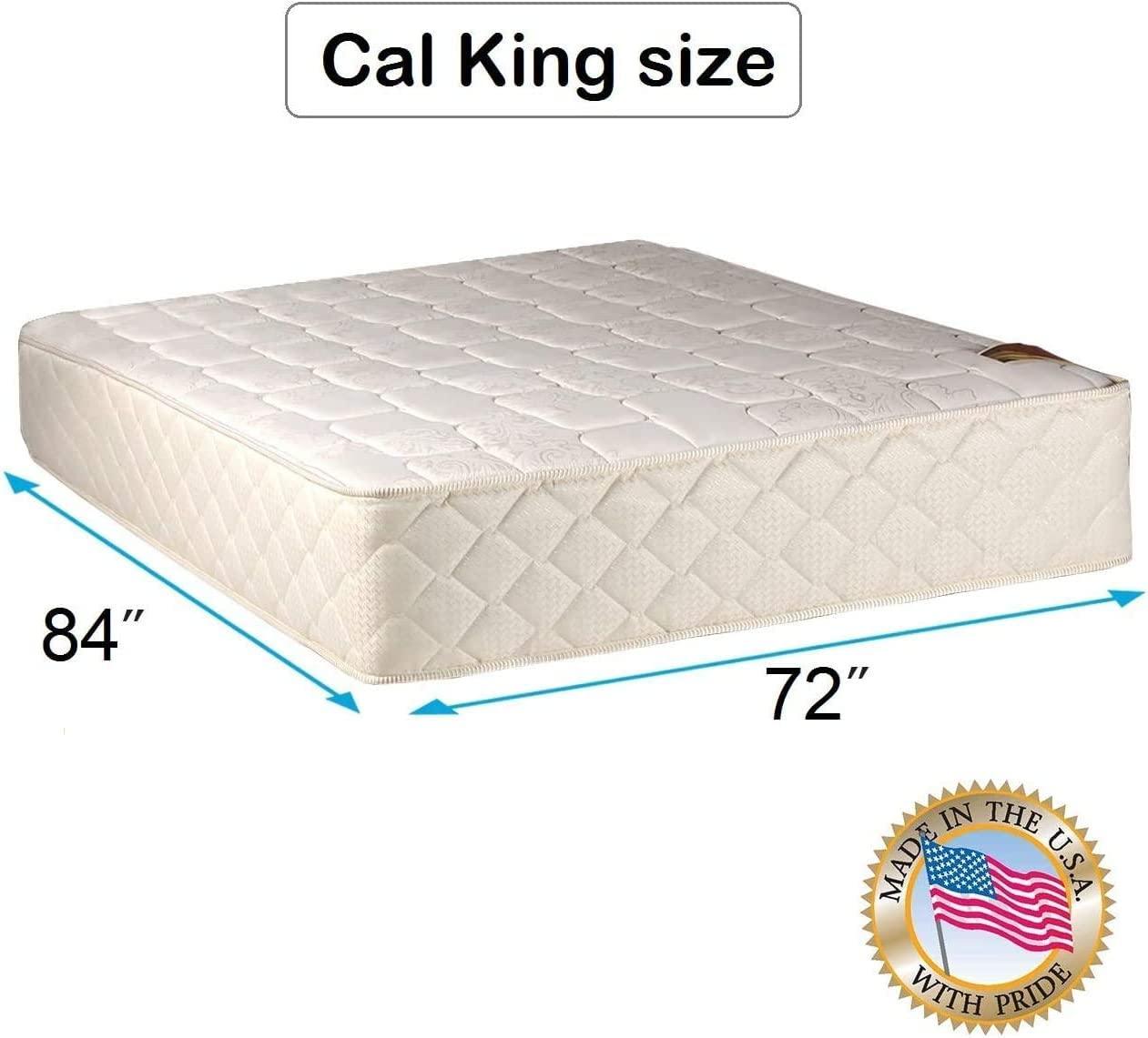 Dream Solutions USA DS Solutions USA Grandeur Deluxe Cali King Size (72\"x84\"x12\") Mattress Only - Fully Assembled, Good for Your Back, Luxury Height, Longlasting Comfort and 2 Sided