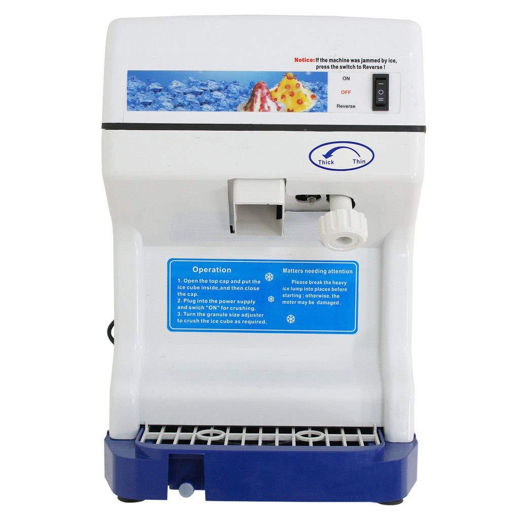 Mandycng Mandycng Heavy Duty Electric Commercial Snow Cone Machine Device Restaurant Dessert Ice Shaver Crusher Shaving Maker Bingsu Machine