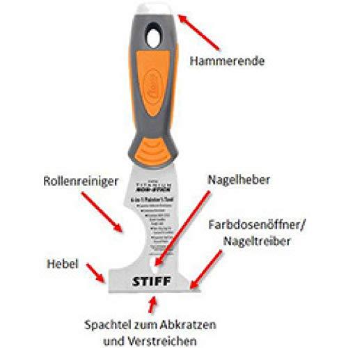 Clauss Clauss Painters Tool, 6-in-1, 4-1/4in.L, 3in.W (18732)