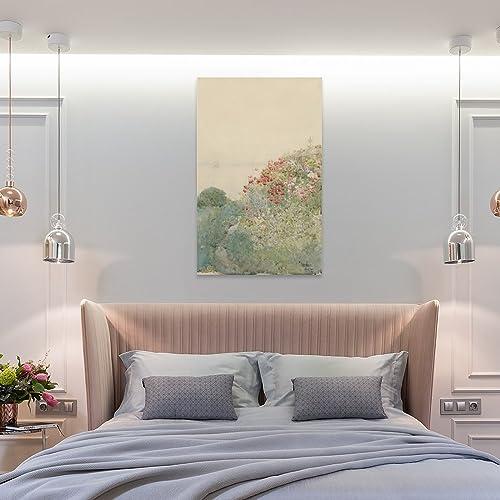 Generic Frederick Childe Hassam Field of Poppies Isles Of Shoals Painting On Canvas Wall Art Poster Scroll Picture Print Living Room Walls Decor Home Posters 20x30inch(50x75cm)