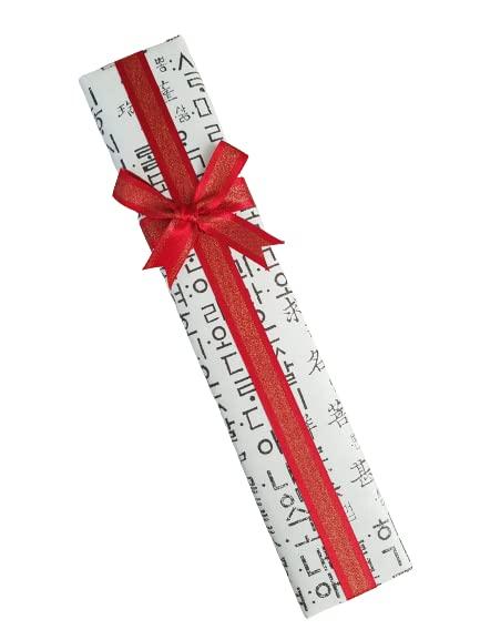 Generic OJukSeon Kim Hong-do\'s Genre Painting \'Village School\' Korean Traditional Fan.Made of Traditional Korean Paper