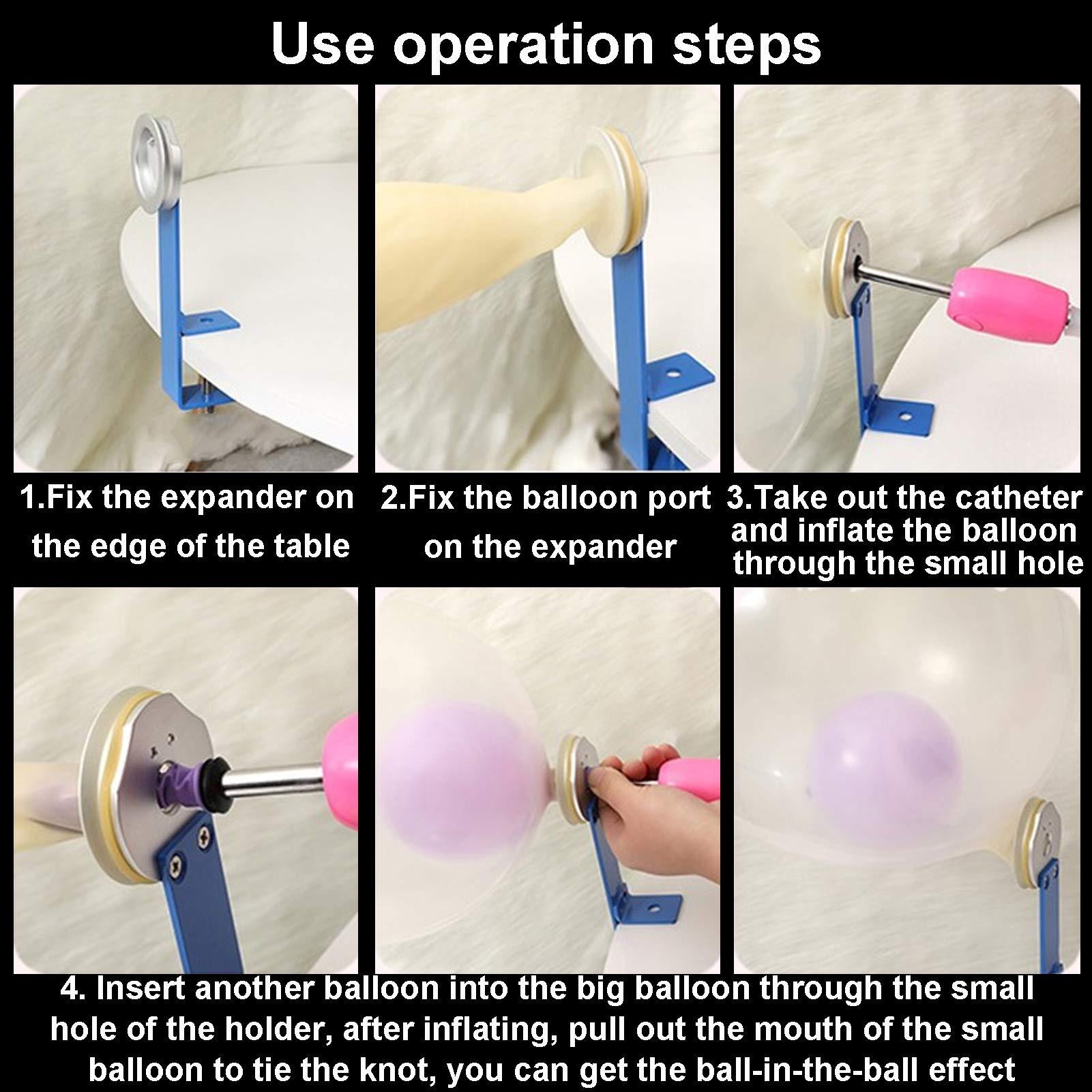 51buyoutgo 51buyoutgo Balloon Filler Machine, Balloon Stuffing Machine Kit, Stuffed Balloon Machine to Stuff Balloon Machine Kit, Balloon Stuffer Machine Kit Balloon Stuffing Stretcher Expander Tool for Stuffing