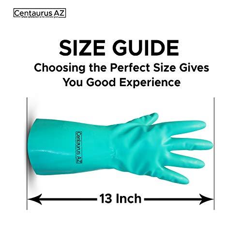 Centaurus AZ Klean Strip Green Muriatic Acid-Eco friendly Brightens Masonry Etch Concrete Removes Excess Mortar from Bricks and Cleans Algae and Scum-1 Gallon Plus Centaurus AZ Chemical Resistant Gloves