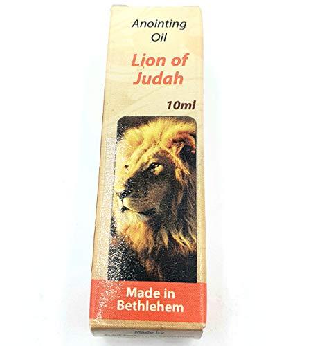 Zuluf Zuluf Lion of Judah Anointing Oil Holy Land Israel - 10ml (.34 fl. oz.) Roll-On Bottle Blessing Anointing Oil Lion of Judah from Israel for Healing and Protection, Home Blessing and Church PER007