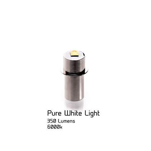 Litt Industries Lit Industries 350 Lumen 2-6 Cell Maglite LED Upgrade Bulb & Lens Kit C & D Model (2-6 Cell Bulb and Lens Kit)