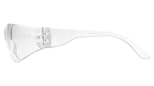 Pyramex Safety Pyramex Mini Intruder Safety Eyewear Clear Frame Clear Lens ANSI Z87+