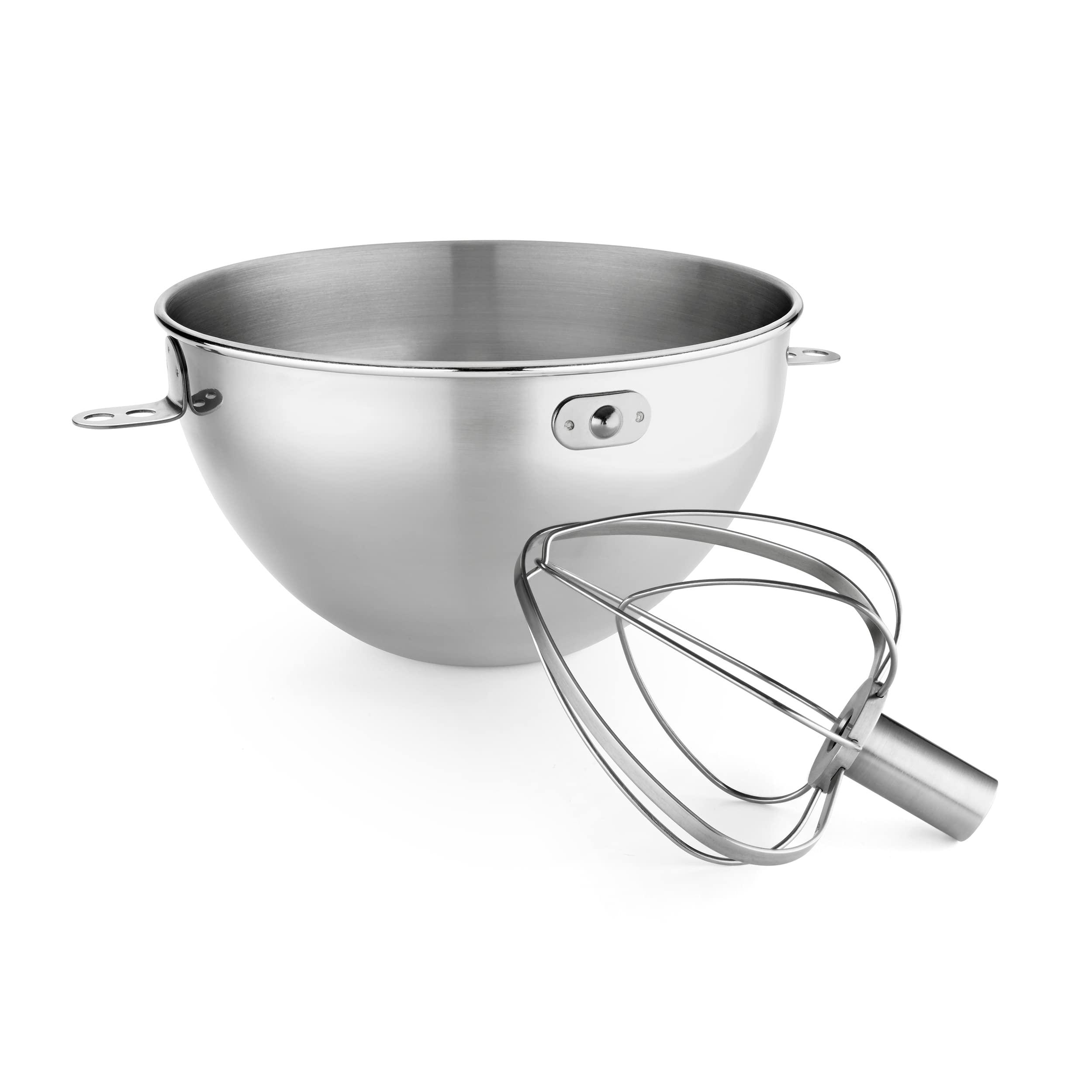 KitchenAid KitchenAid 3-Qt. Stainless Steel Bowl & Combi-Whip - Fits Bowl-Lift models KV25G and KP26M1X