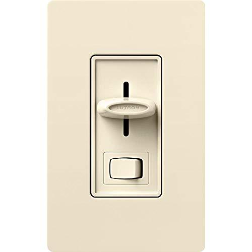 Lutron Lutron Skylark LED+ Dimmer Switch for Dimmable LED, Halogen and Incandescent Bulbs | Single-Pole or 3-Way | SCL-153P-AL | Almond