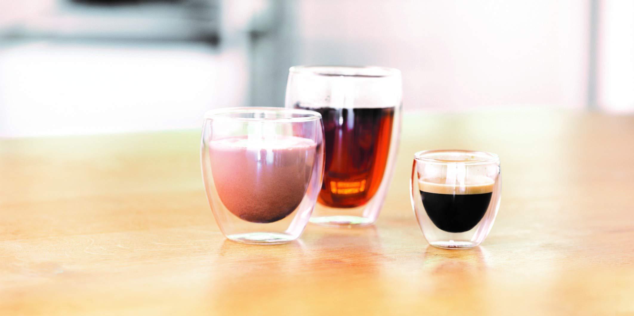 Bodum Bodum 12oz Pavina Double Wall High-Heat Borosilicate Glass, Set of 2, Clear