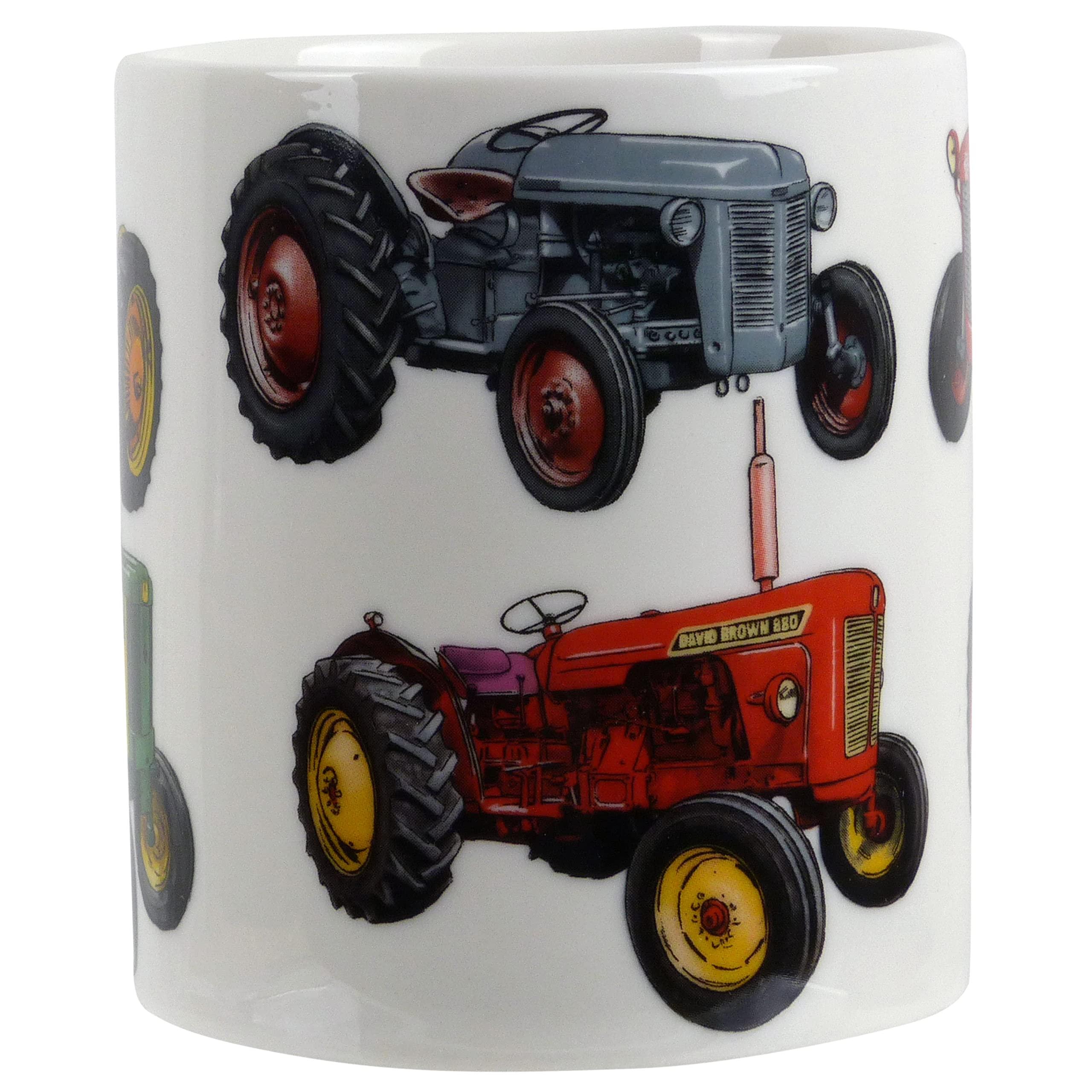 Lesser & Pavey Lesser & Pavey Classic Tractor Fine China Mug, Multi-Colour, 12 x 8 x 9 cm