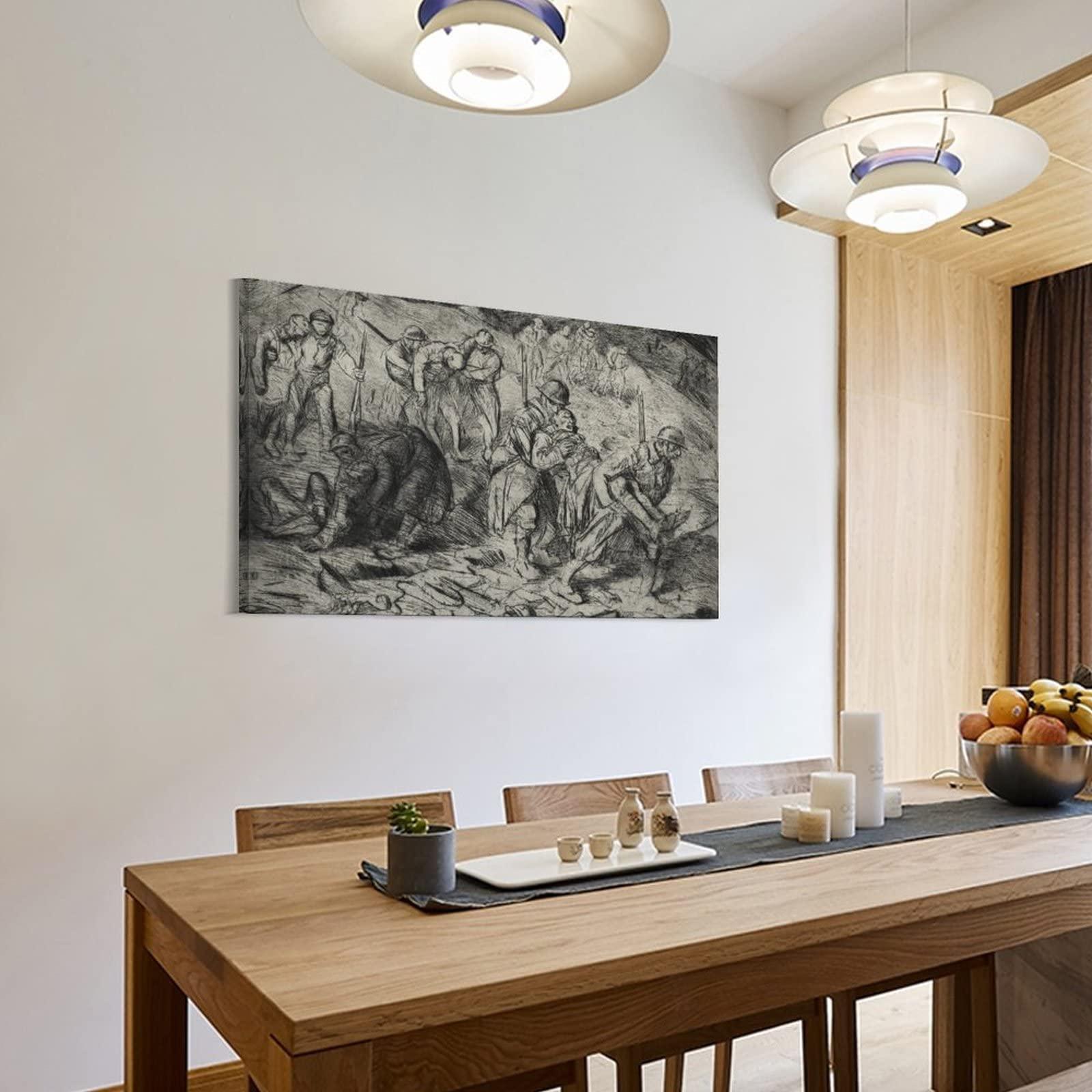 danlu Poster of Theophile Steinlen Art Nouveau Painter (3) Picture Print Wall Art Poster Painting Canvas Posters Artworks Gift Idea Room Aesthetic 20x30inch(50x75cm)