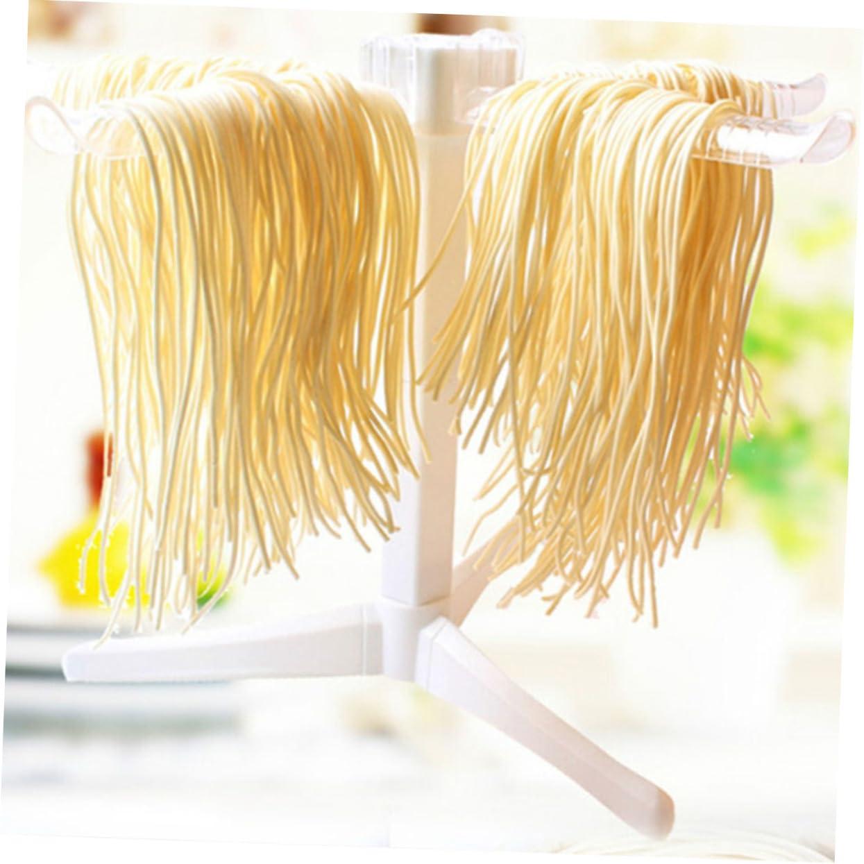 Cabilock Cabilock 2pcs Drying Rack for Food Noodle Collapsible Pasta Machine Kitchen Dish Rack Dish Drying Rack Dryer Rack Pasta Drying Rack Net Sink Drying Rack Dishes Hanger Cooker White