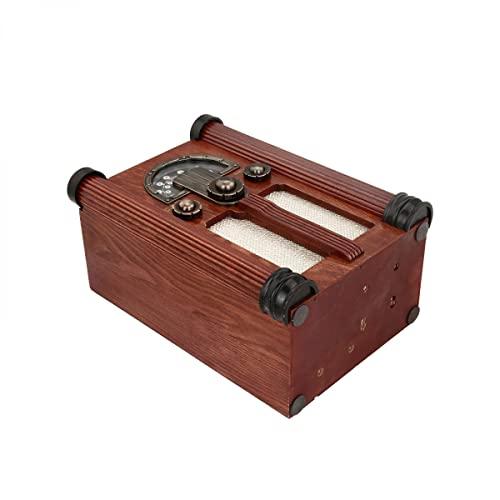 Renovators Supply Manufacturing Radios Natural Oak Empire Tape/Radio AC Operated 14"H | Renovator's Supply