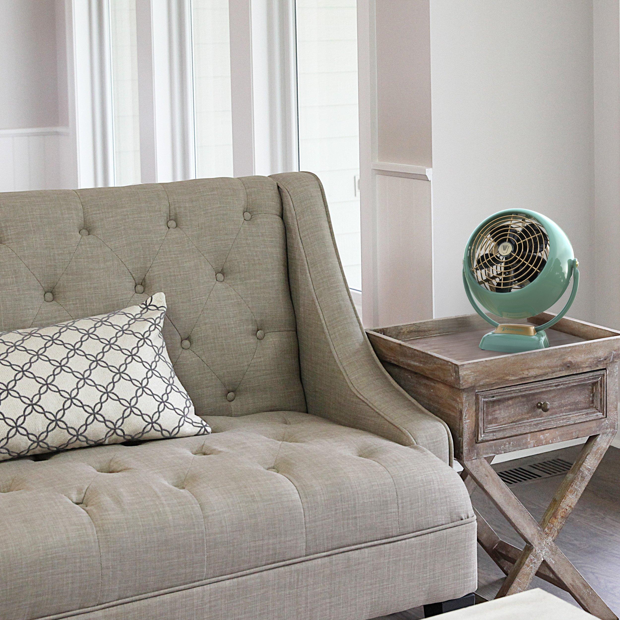 Vornado Vornado VFAN Jr. Vintage Air Circulator Fan, Green