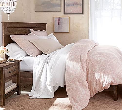 Femini Fashion True Luxury 1500 Thread Count 100% Organic Cotton Hotel Quality Premium 4-Piece Thick & Heavy Bed Sheet Sets, 15-Inches Deep Pockets - Luxurious Wrinkle & Fade Resistant - [White, Twin]