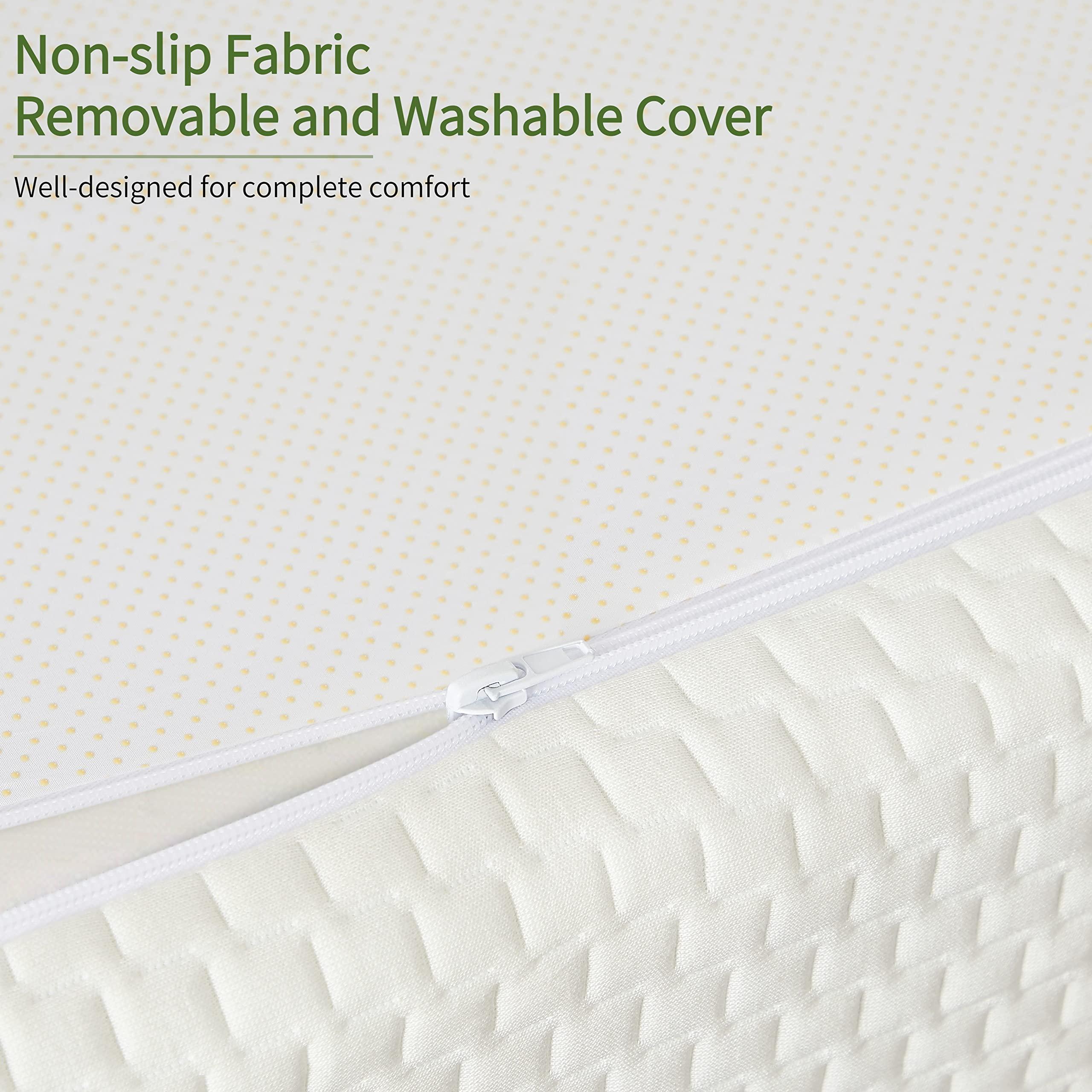 OUUI OUUI Twin Mattress, 5 Inch Memory Foam Mattress in a Box for Kids with Breathable Bamboo Cover, Medium Firm Gel Mattress for Bunk Bed, Trundle Bed, CertiPUR-US Certified