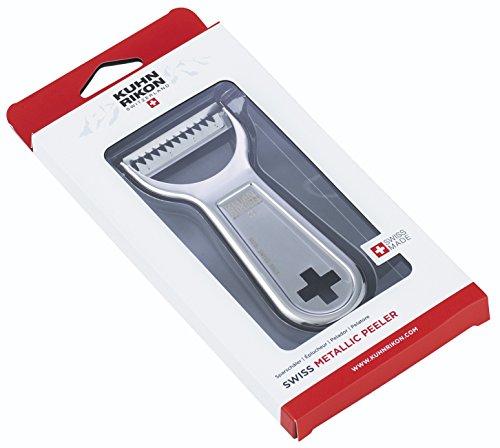 KUHN RIKON Kuhn Rikon \"Swiss Metallic\" Julienne Cross Peeler, Silver