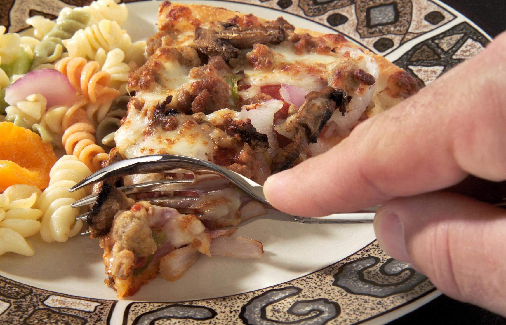 KNORK Knork Stainless Steel Original Flatware Starter, 12 Piece Set, Matte