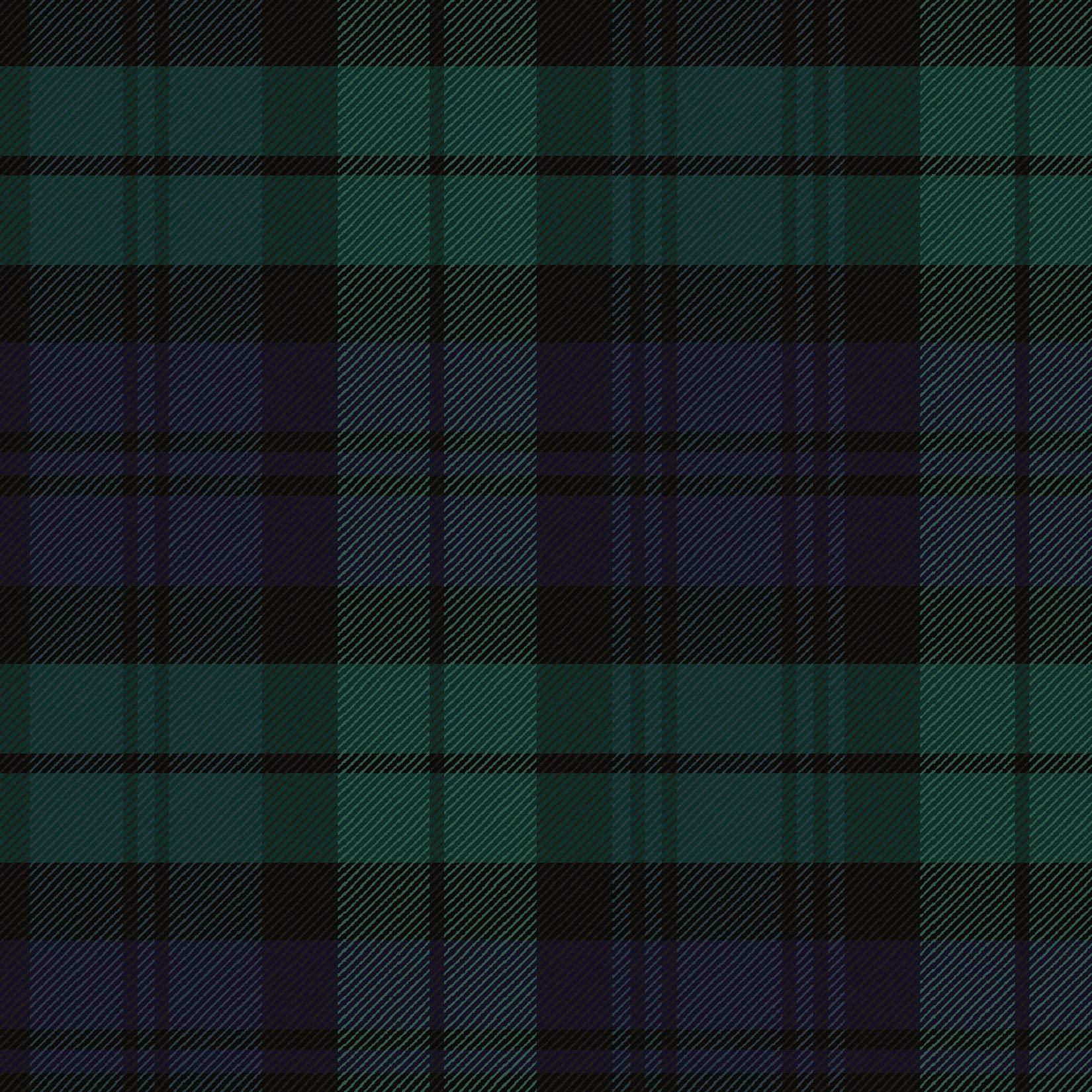 Wake In Cloud Wake In Cloud - Plaid Comforter Set, Scottish Tartan Check Geometric Modern Pattern Printed, Soft Lightweight Bedding, 3 Pieces, Navy Green, Full Size