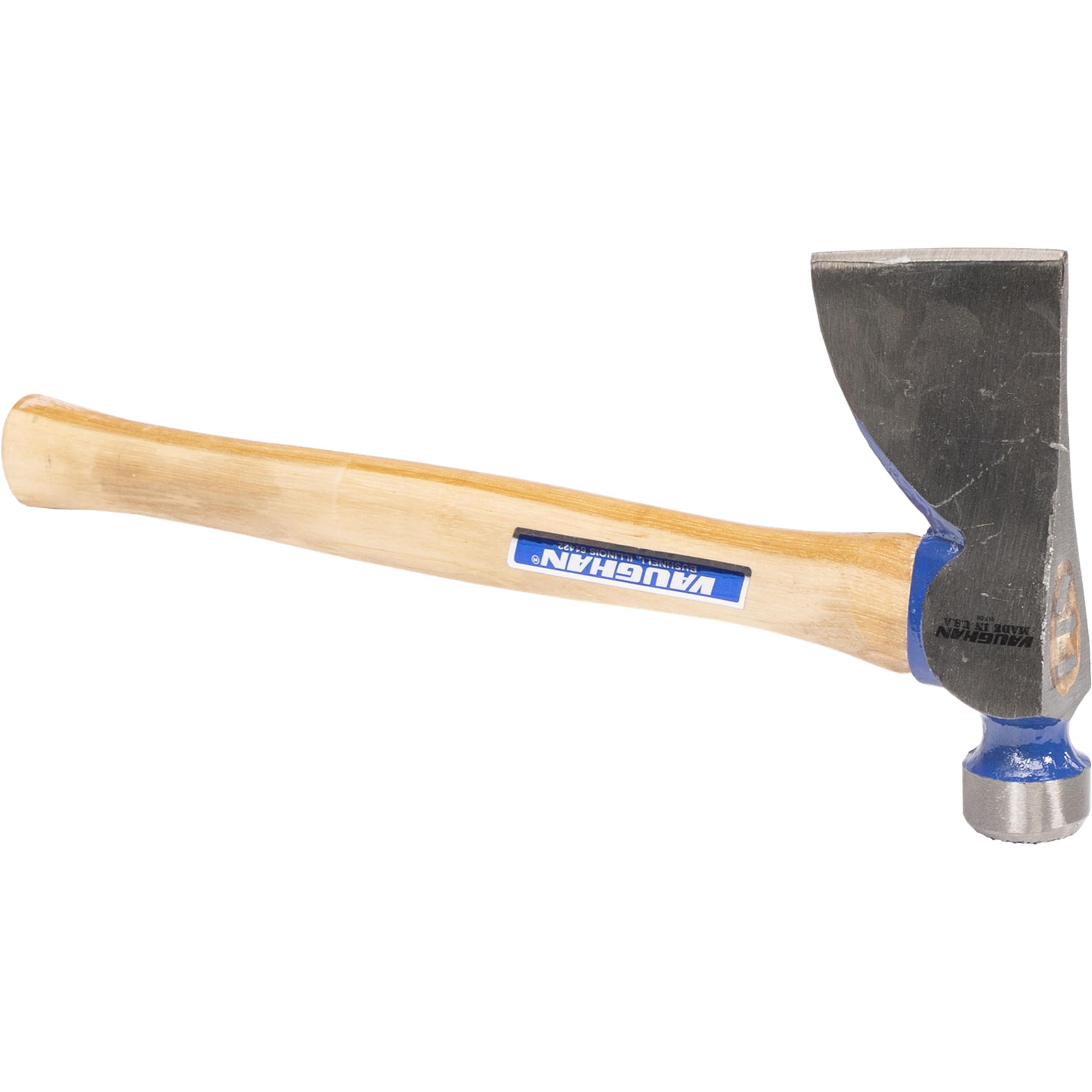 Vaughan & Bushnell Vaughan RB 28-Ounce Rig Builders Hatchet, Hickory Handle for heavy construction, 17-Inch Long.