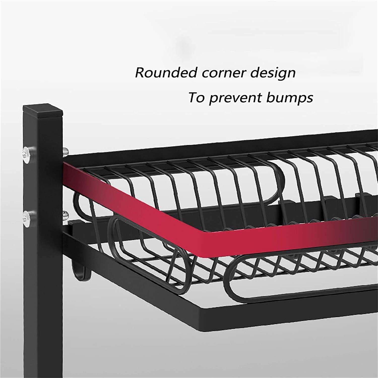 FGDSEEEKJUFHH Dish Drying Rack Dish Drainer Over The Sink Dish Drying Rack Stainless Steel Over Sink Dish Drainer Kitchen Countertop Supplies Storage Dish Rack