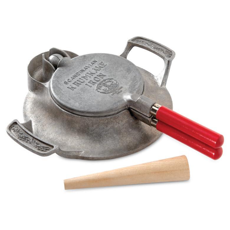 Nordic Ware Nordic Ware Krumkake Iron, Silver