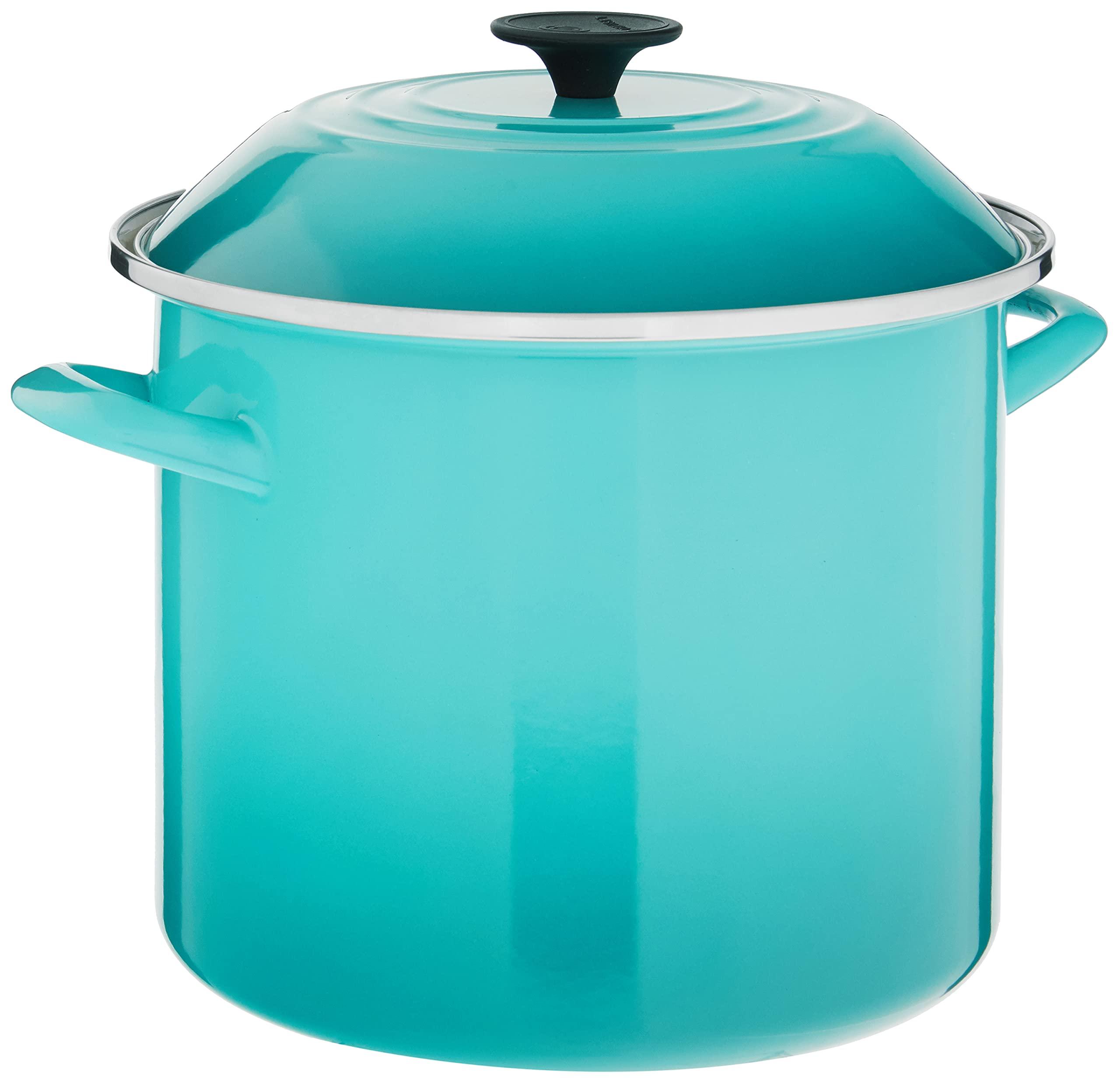 Le Creuset Le Creuset Enamel On Steel Stockpot, 10 qt., Caribbean