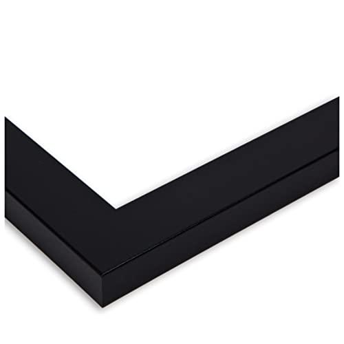 ArtToFrames ArtToFrames Collage Photo Frame Double Mat with 3 - 8x10.5 Openings and Satin Black Frame