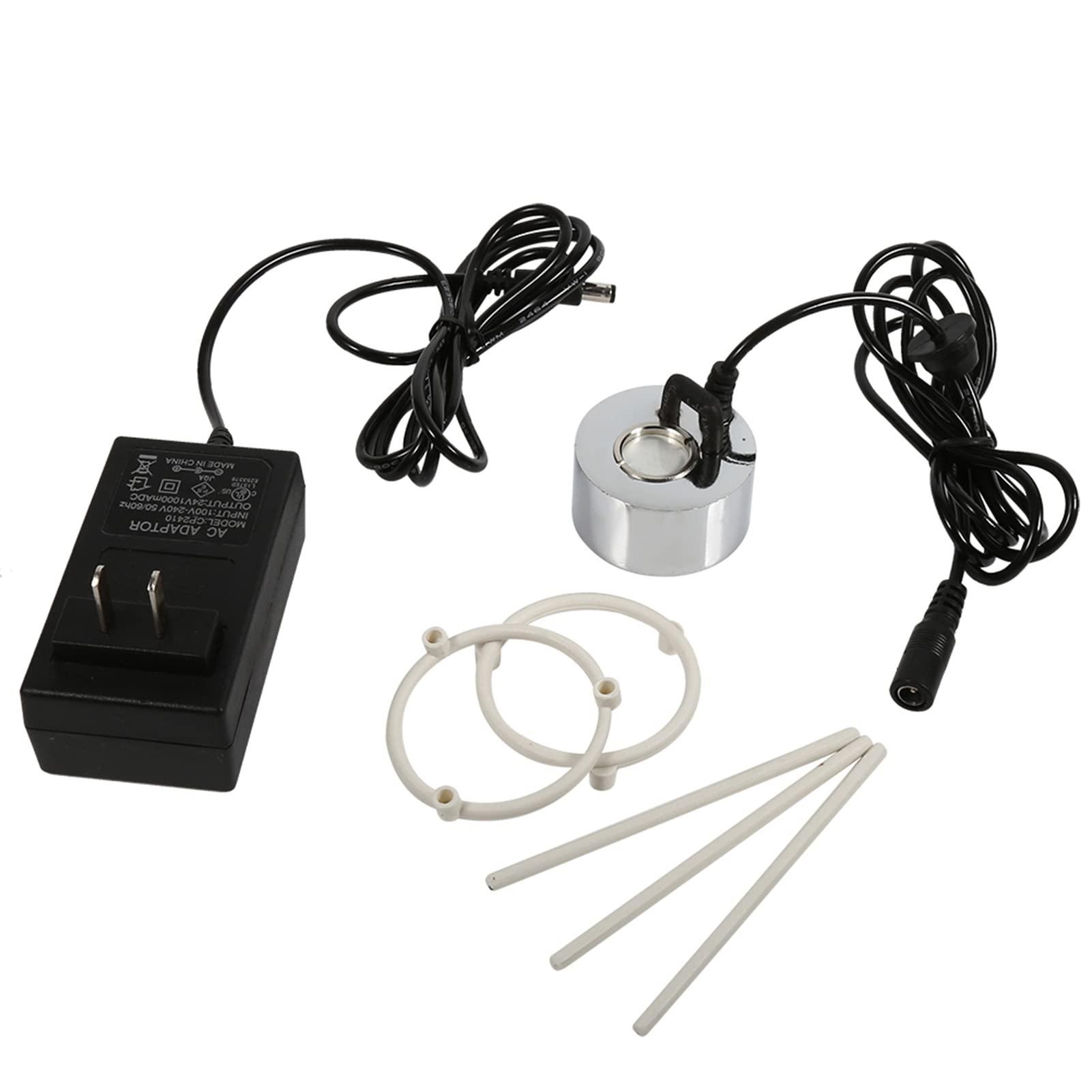 Enforose Enforose Mist Maker, Water Fountain Pond Atomizer Air Humidifier 24V Ultrasonic Mist Maker for Gardening(EU/US Style)(US Style)