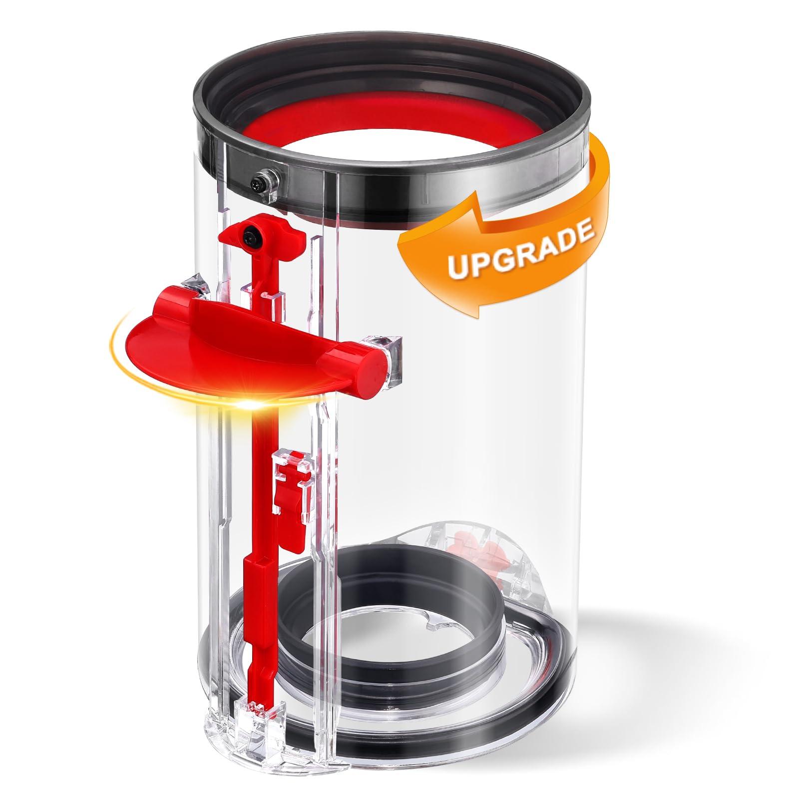 WYWY.Wide Upgraded Bin Compatible with Dyson V10 SV12 Vacuum Cleaner Canister, Large Dust Bin Replacement for Dyson Part No. 969509-01