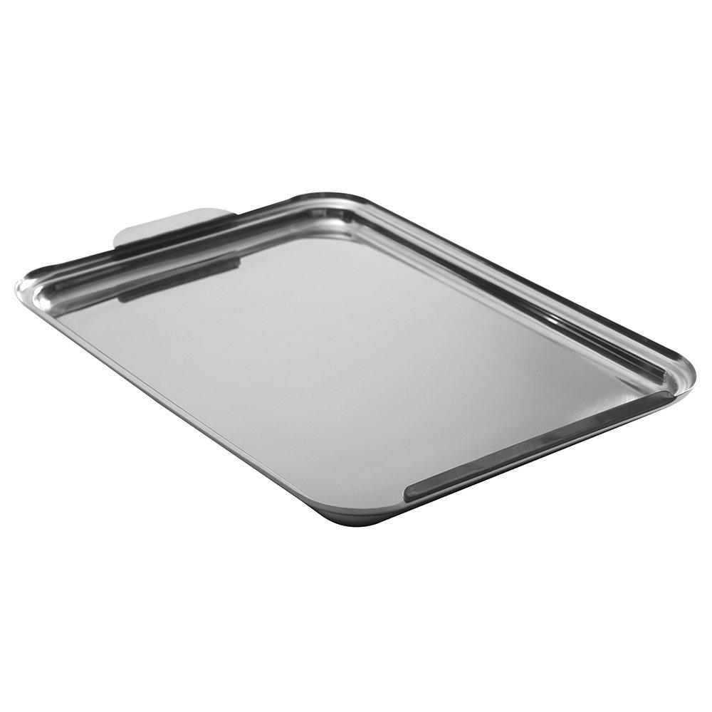 Lindy's Lindy\'s Stainless Steel 9 X 13 Inches Covered Cake Pan with Stainless Steel Lid, Deep Pan for Baking Cakes, Breads, Casseroles, Fish, Vegetables and More