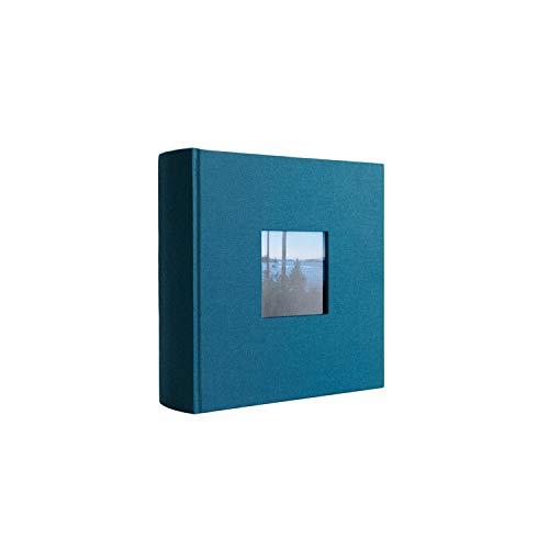 Kolo Kolo Hudson 2up Photo Album, Holds 200 4x6 Photos, Ideal for Wedding and Baby Books, Lake