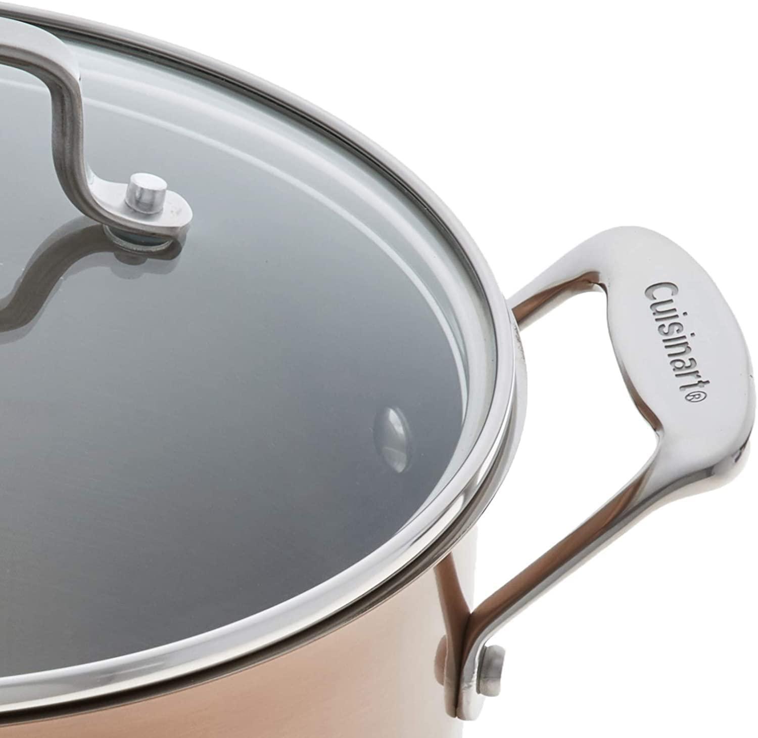 Cuisinart Chefs Classic Stainless Color Series Cookware 11PC Set