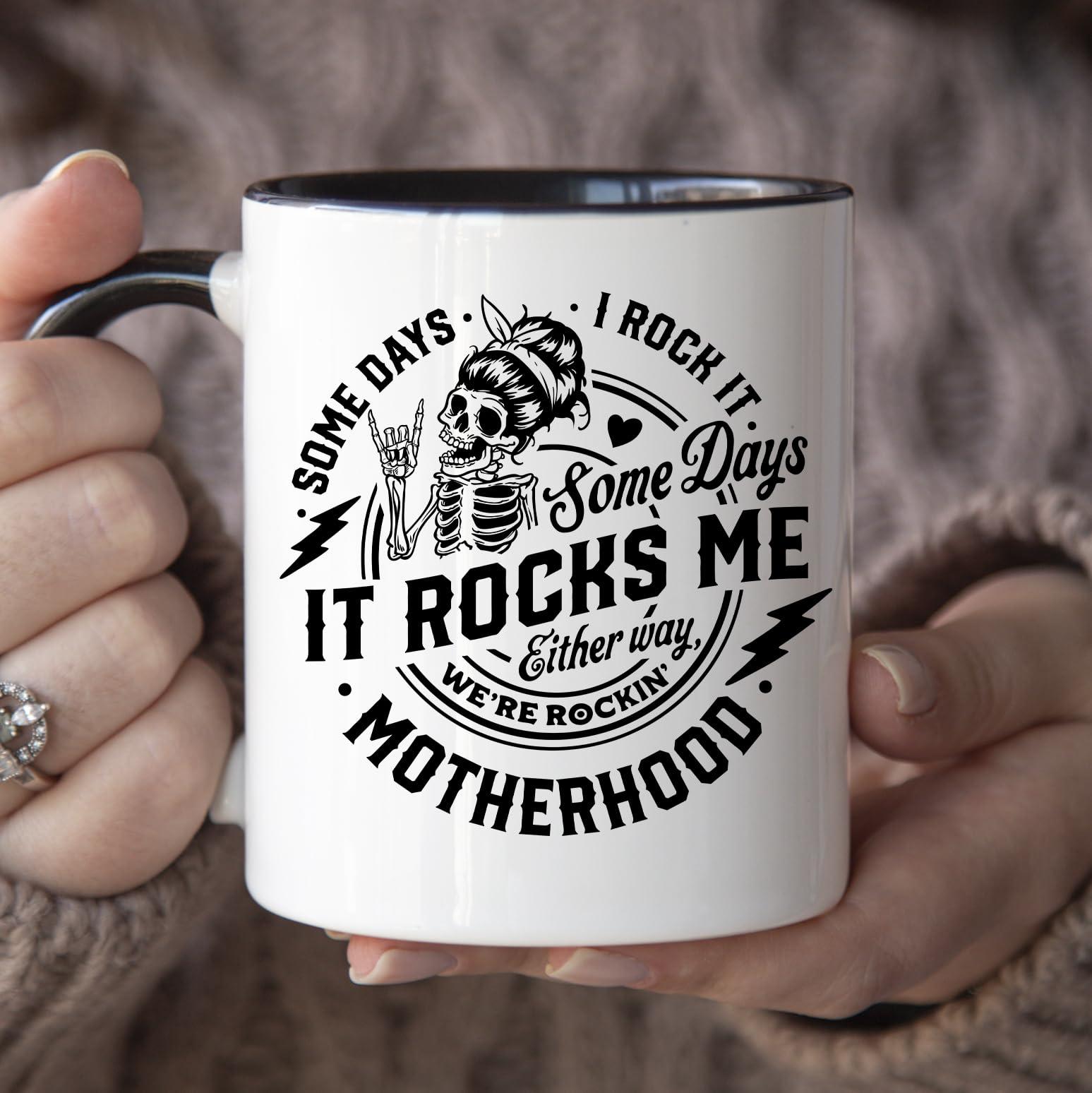 YouNique Designs YouNique Designs Funny Mom Mug, 11 Oz, Mom Coffee Mug, Mom Cup, Best Mom Mug, Mom Birthday Gifts for Mom, Happy Birthday Mom, Best Mom Ever Gifts, Gofts for Mom, Mama Gifts for New Mom (Black Handle)