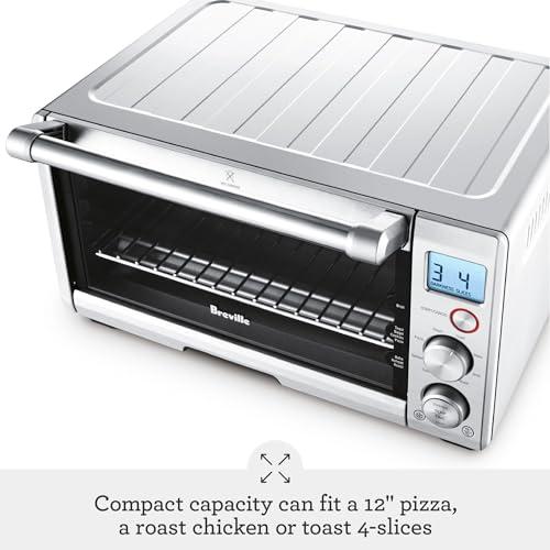 Breville Breville BOV650XL the Compact Smart Oven Countertop Toaster Oven, Brushed Stainless Steel