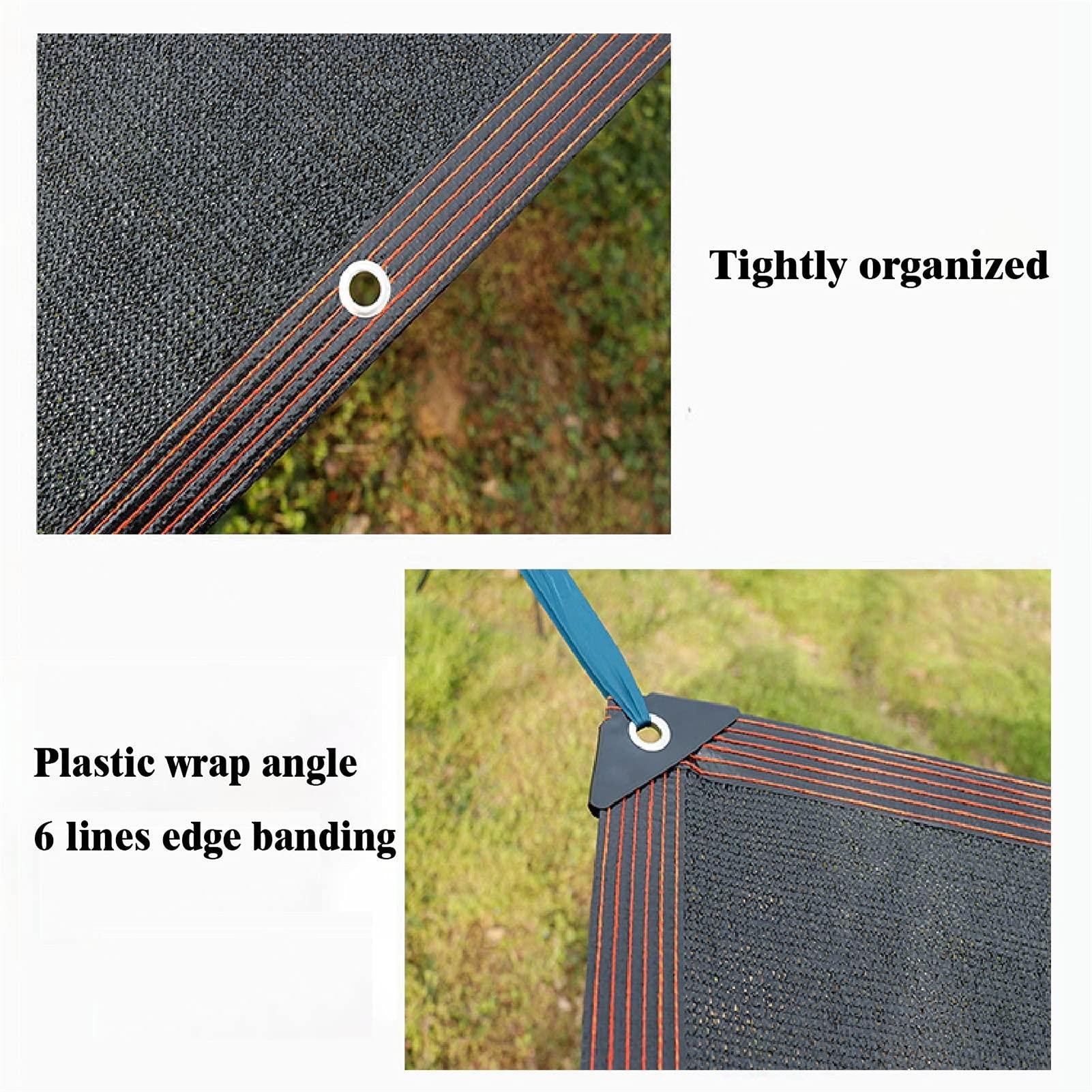 zhang qing xiu ZHANGQINGXIU Shading Net,Shade Net Shade Cloths Shade Sail Sun Protection Insulation Anti-UV Outdoor Shade Fence Courtyard Roof Greenhouse Cover Car Insulation Sheet, 39 Sizes