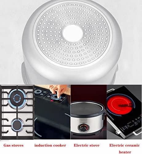 TSTQH 25 Quart Pressure Canner Cooker & all american pressure canners for canning & water bath canner | Pressure Gauge & Pressure Regulator | Induction Compatible & Pressure release 13 PSI (+/- 5%)