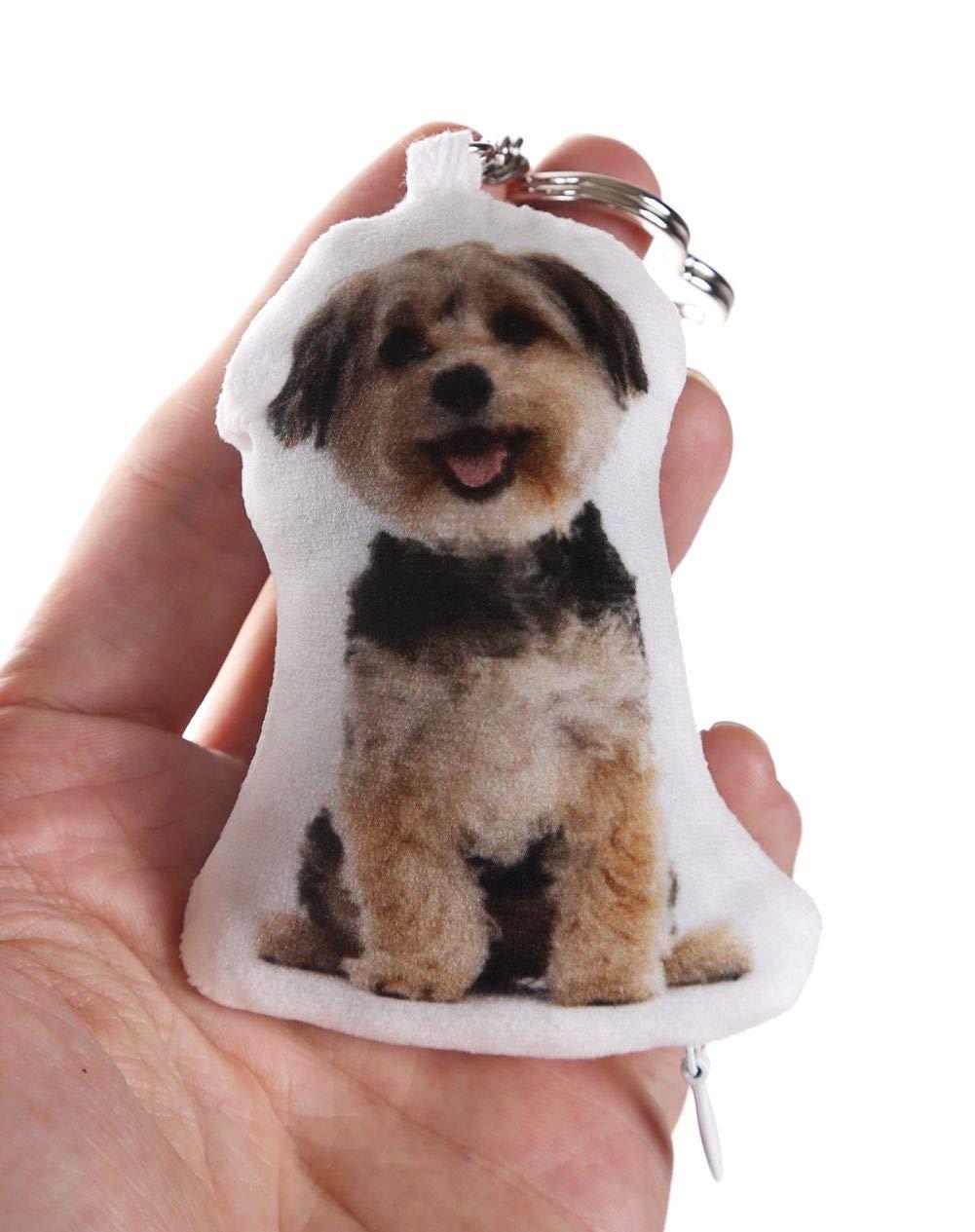 Emotional Life Emotional Life Custom Keychain Pet Photo Pillow Dog Pillows Personalized (Keychain Length 3\", Keychain)