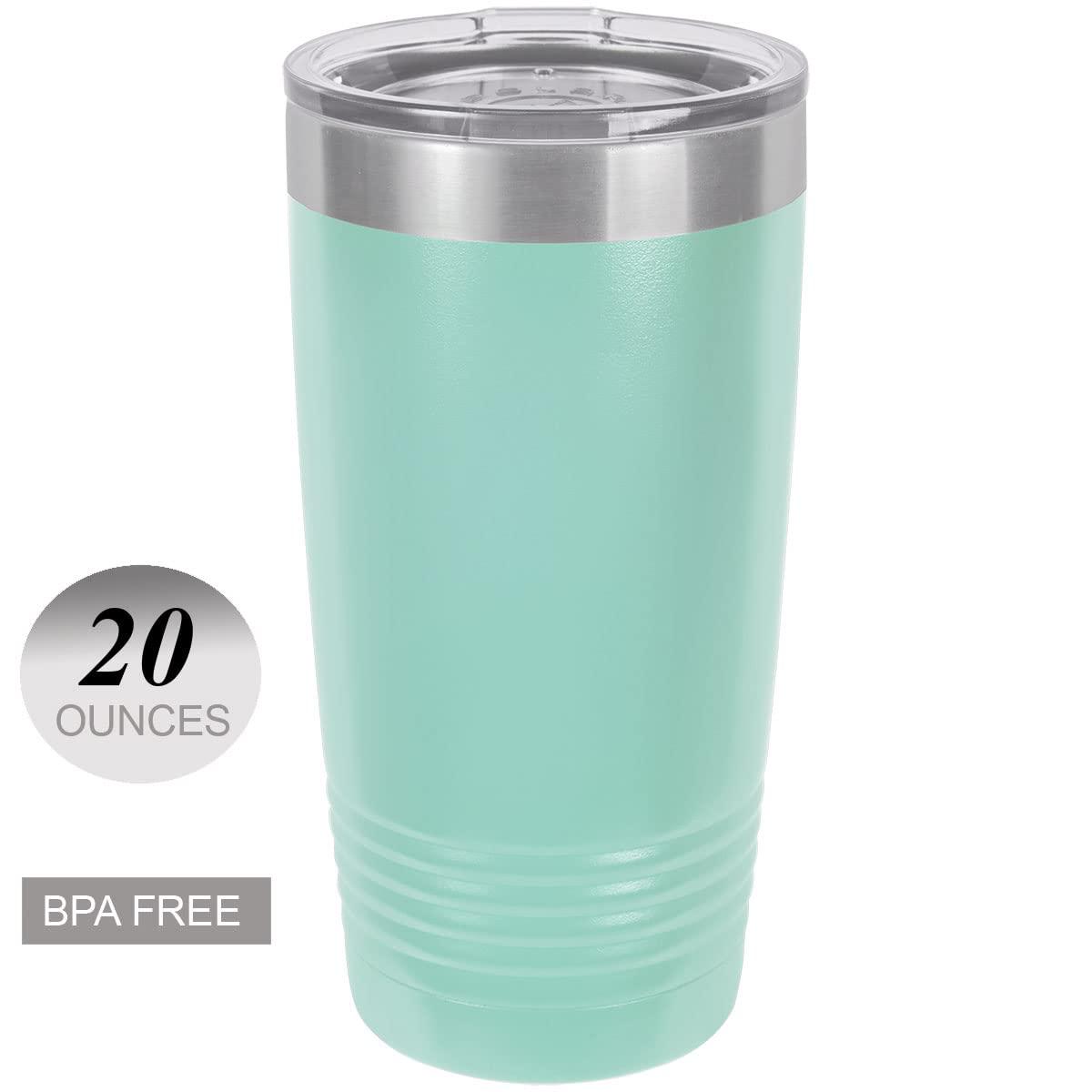 CustomGiftsNow Golf Is My Therapy Laser Engraved Stainless Steel Double-Wall Insulated Vacuum Retirement Golfer Retire Tumbler 20-Ounce Travel 18 Holes Coffee Cup Gift Travelling Fun Golf Cart Mug