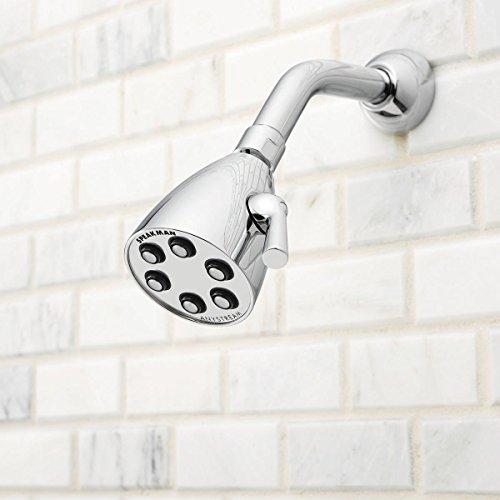 Speakman Speakman S-2252 Signature Icon Anystream Adjustable High Pressure Shower Head-2.5 GPM Solid Brass Replacement Bathroom Showerhead, Polished Chrome Finish