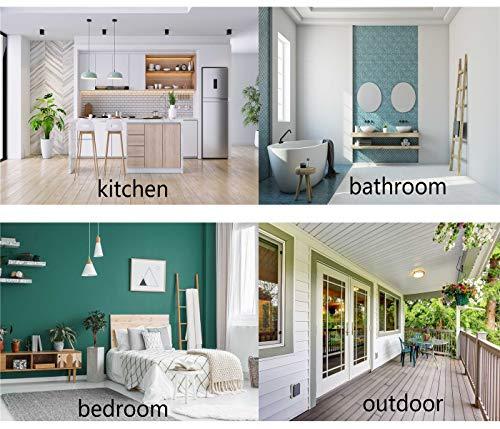 SXU Bath Mat Palm Tree Tropical Plant Stone Flower Washable Shower Rug for in Front of Bathtub Shower Room Rubber Bath Floor Rugs 16x24 Inch