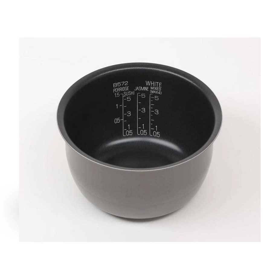 Zojirushi Zojirushi NP-NWC10XB 5.5-Cup Pressure Induction Heating Rice Cooker and Warmer (Stainless Black) & NS-LGC05XB Micom Rice Cooker & Warmer, 3-Cups (uncooked), Stainless Black