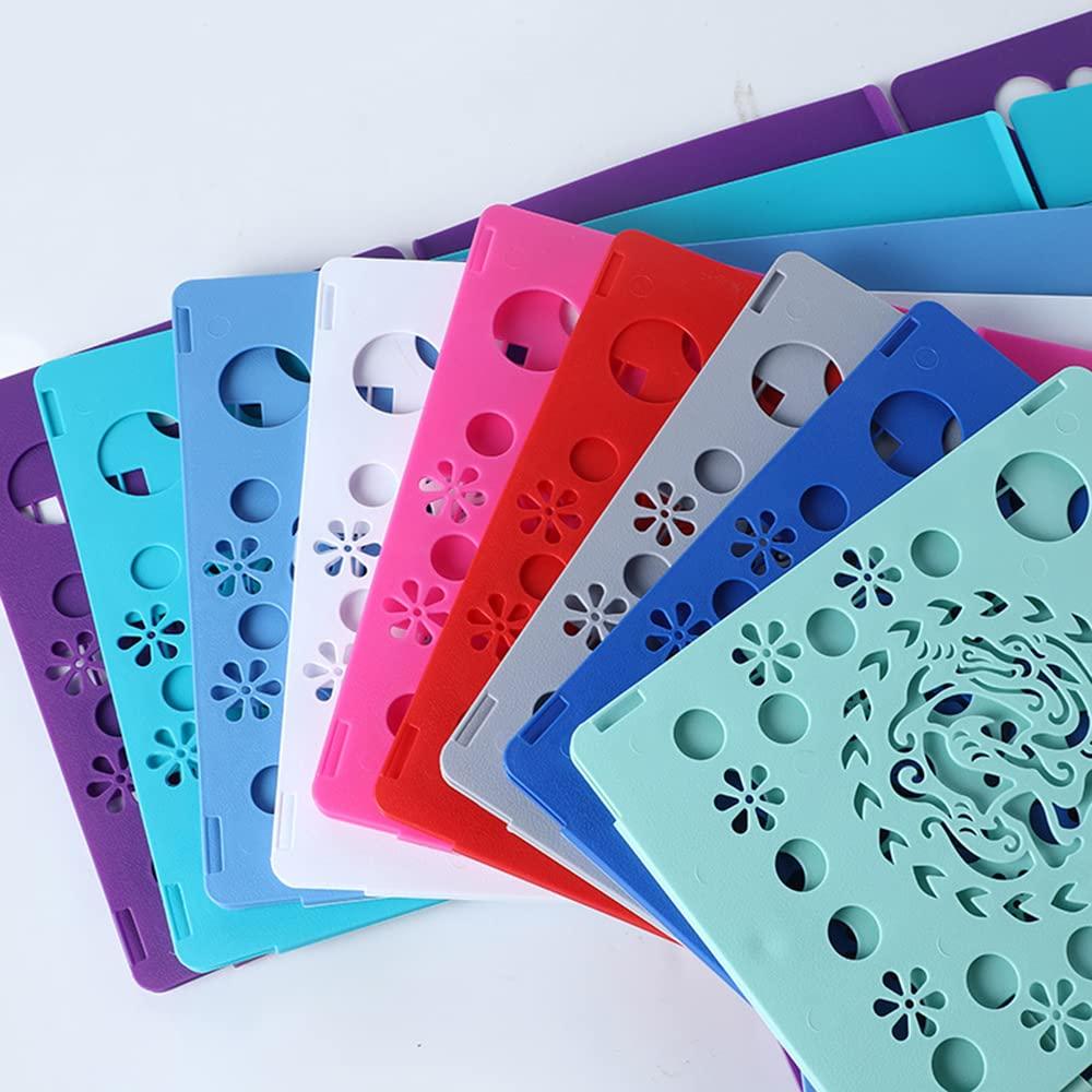 TopHomer TopHomer t Shirt Folder Clothes Folding Board Plastic Laundry Folder Home Storage Tool for Adults and Children 11.42 * 8.66 * 1.96 inches (Red)