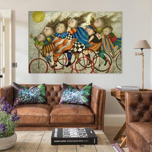 PANER PANER Graciela Rodo Boulanger Prints Paintings Journee A La Campagne Poster Decorative Painting Canvas Wall Art Living Room Posters Bedroom Painting 24x36inch(60x90cm), Unframe-style