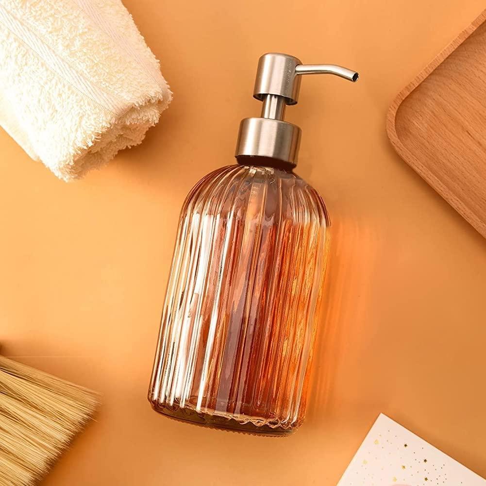 DYPASA Soap Pump Dispenser Liquid Soap Shower Gel Shampoo Dispenser Empty Pump Bottle Container Dispenser Empty Pump Bottle Container Bottles Dispenser