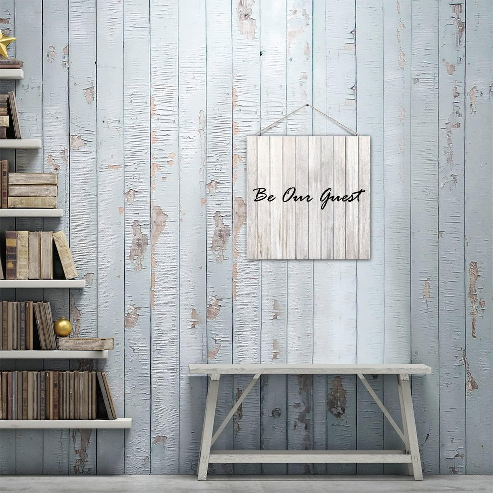 Generic Wooden Pallet Sign Wedding Sign Be Our Guest Country Wooden Sign Plaque with Sayings Wood Craft Sign Chic Style Home Hanging Sign Home Sign for Wedding Decor