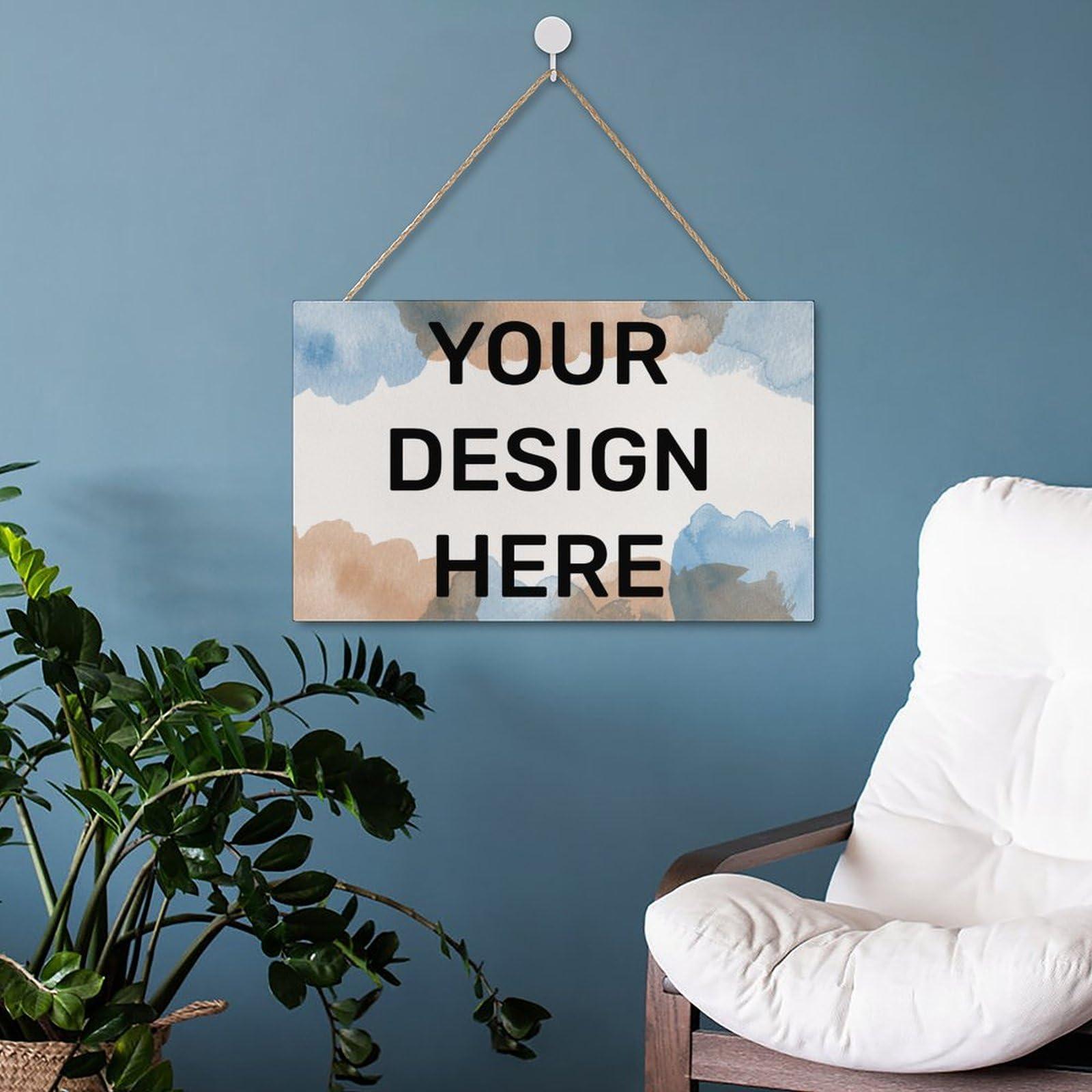 ziffand74154 Family Name Sign, Custom Wood Sign, Personalized Bar Sign, Last Name Pallet Sign, Wedding Gift, Rustic Farmhouse Home Wall Decor, Personalized Wood Signs, Customized Gifts, 10x16